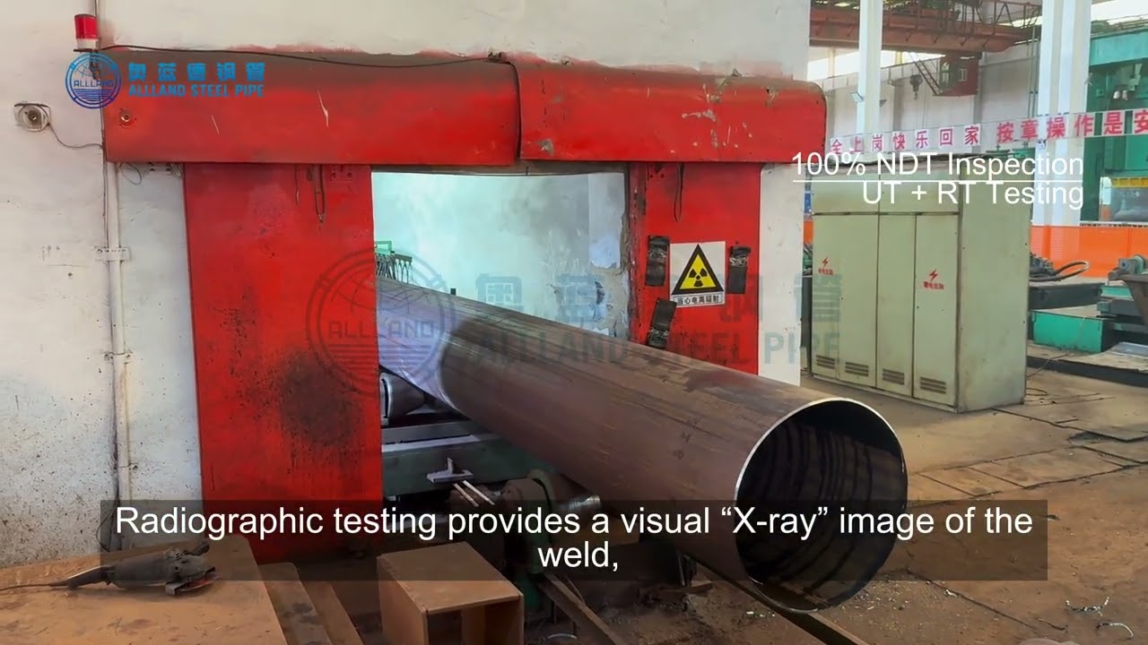 LSAW Pipe Manufacturing Process- JCOE Production#steelpipe #manufacturing #carbonsteelpipe