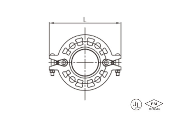 en grooved flange one piece (flanged adapter) (copy)