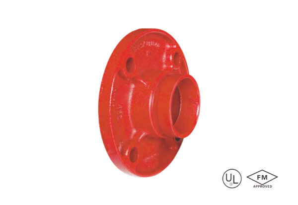 en grooved flange one piece (flanged adapter)