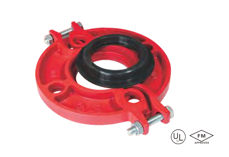 en grooved flange two piece (flanged adapter)
