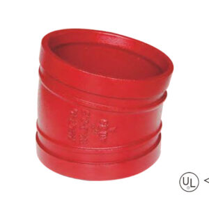 grooved 11.25° elbow