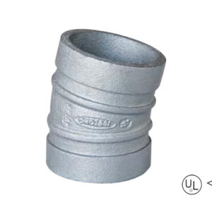 grooved 11.25° elbow