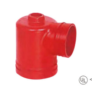 grooved 90° fire hydrant elbow