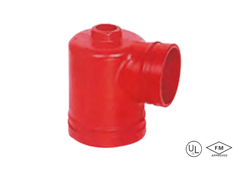 grooved 90° fire hydrant elbow
