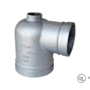 grooved 90° fire hydrant elbow