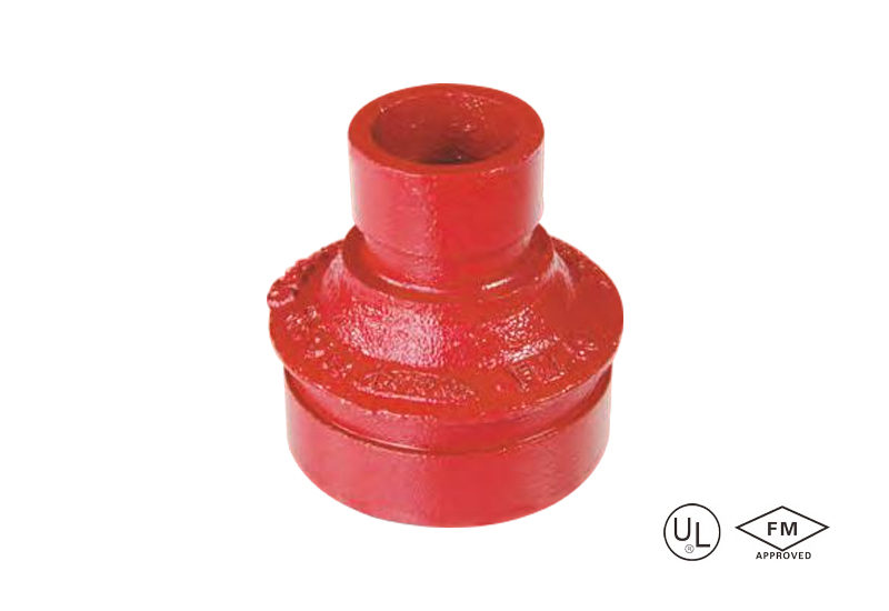 grooved concentric reducer
