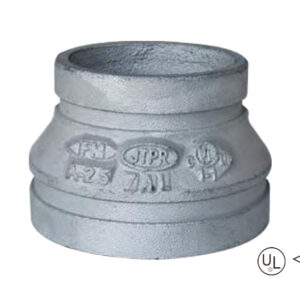grooved concentric reducer
