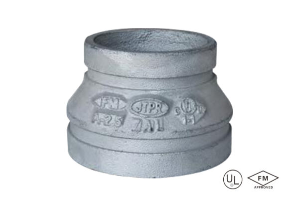 grooved concentric reducer