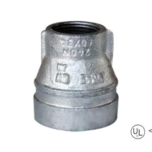 grooved concentric reducer with female threaded outlet