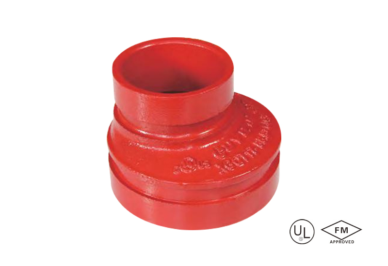 grooved eccentric reducer