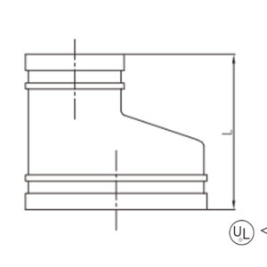 grooved eccentric reducer