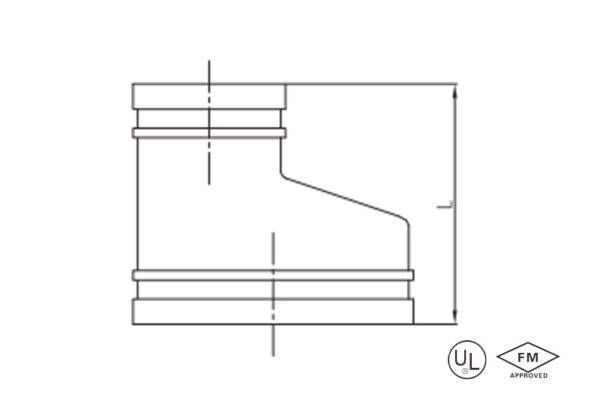 grooved eccentric reducer
