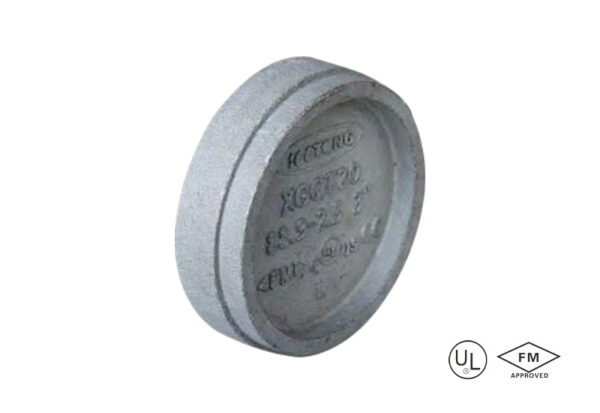 grooved end cap