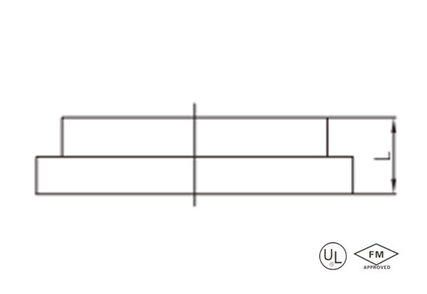 grooved end cap