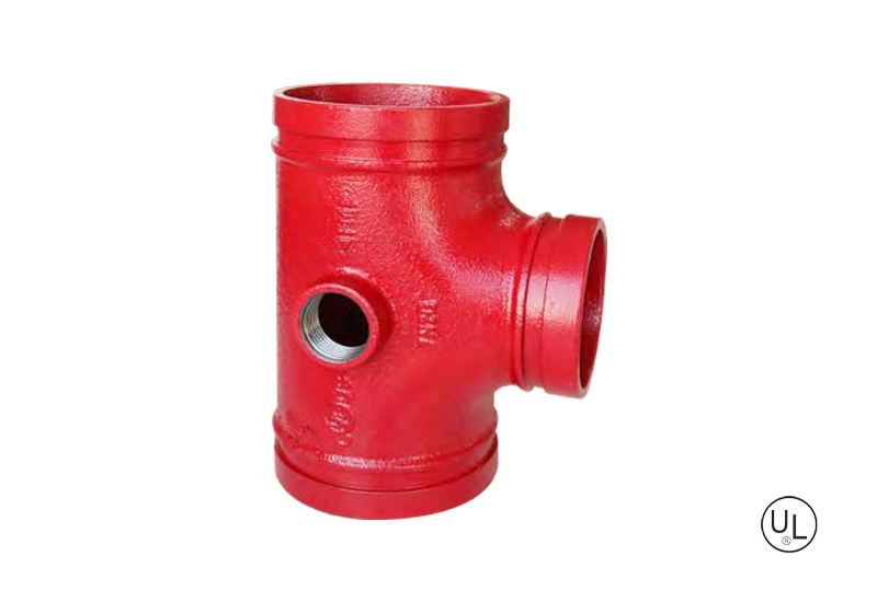 grooved fire hydrant tee