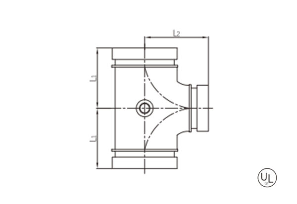 grooved fire hydrant tee