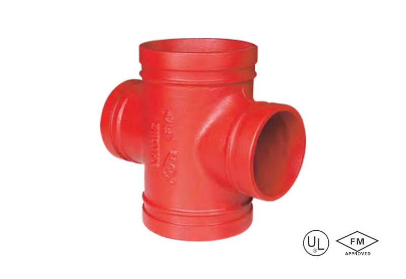 grooved reducing cross