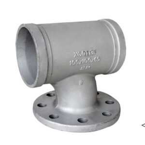 grooved reducing flange tee wye