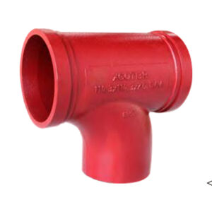 grooved reducing tee wye