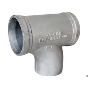 grooved reducing tee wye