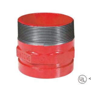 grooved x male threaded adapter nipple