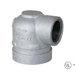 grooved × female threaded adapter elbow