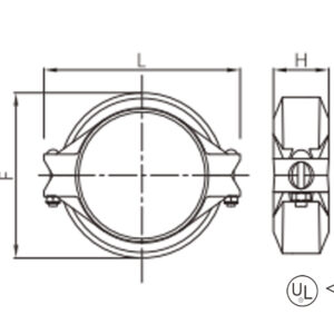heavy duty flexible grooved coupling