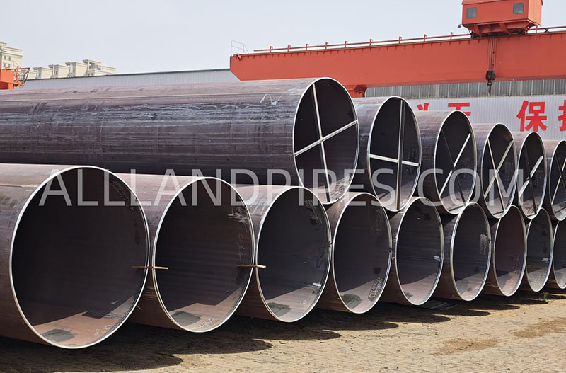 lsaw steel pipe x42 x80 1