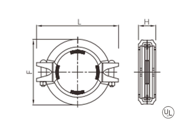 quick flexible grooved coupling