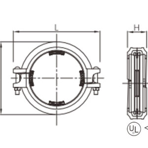 quick rigid grooved coupling
