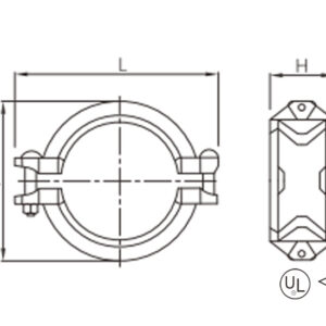 quikcoup one bolt rigid grooved coupling