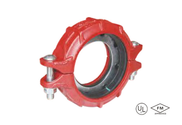 reducing flexible grooved coupling