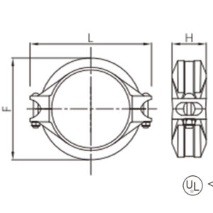 rigid grooved coupling