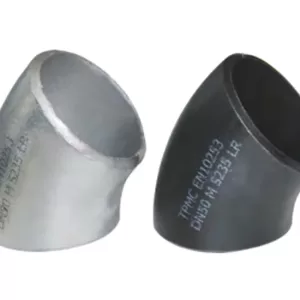 butt weld 45° elbow (long radius)
