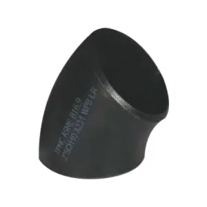 butt weld 45° elbow (long radius)