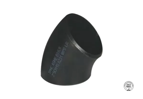 butt weld 45° elbow (long radius)