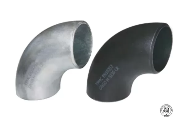 butt weld 90° elbow (long radius)