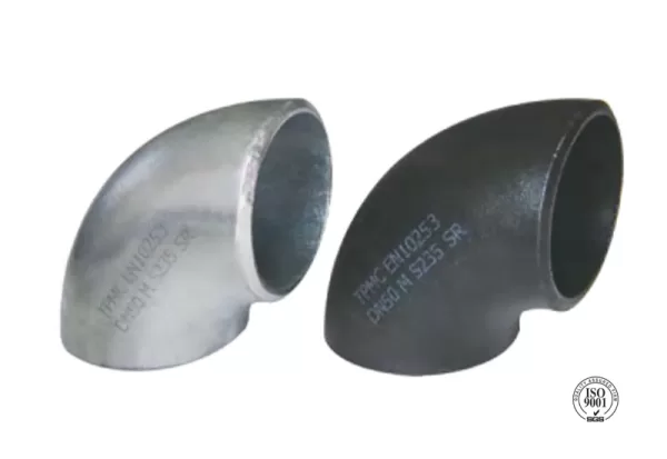 butt weld 90° elbow (short radius)