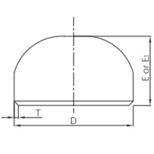 butt weld cap