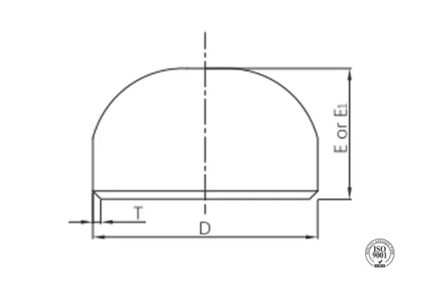butt weld cap