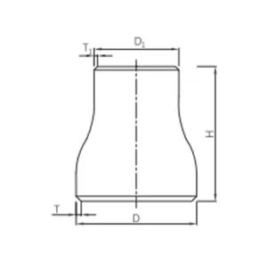 butt weld concentric reducer