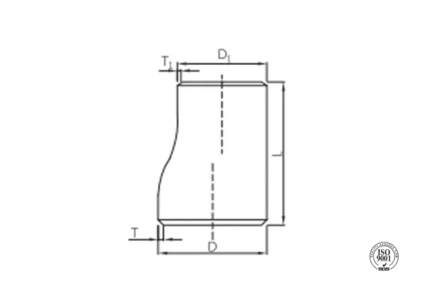 butt weld eccentric reducer