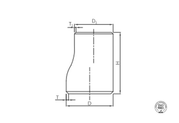 butt weld eccentric reducer