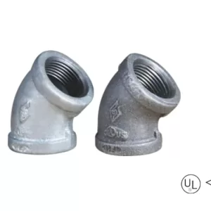 malleable cast iron male and female 90° reducing elbow (copy)