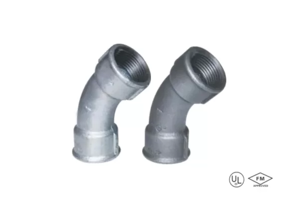 malleable cast iron male and female 90° long sweep bend (copy)