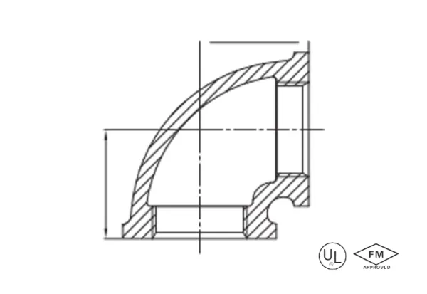 malleable iron open pattern return bend (copy)