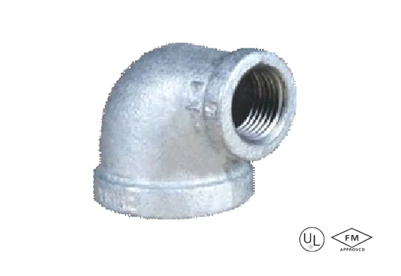 malleable cast iron 90° reducing elbow (copy)