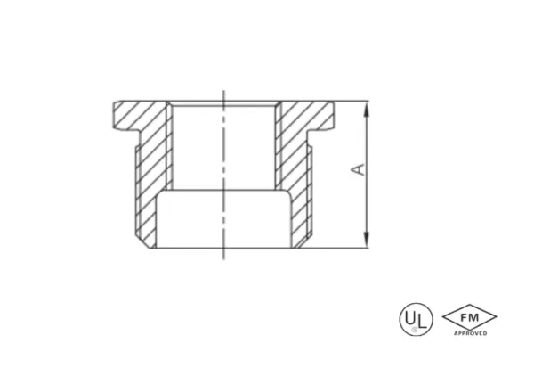 malleable cast iron bushing