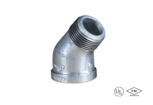 malleable cast iron 45° elbow (copy)