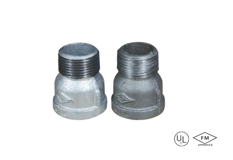 malleable cast iron reducing socket (reducing coupling / reducer) (copy)